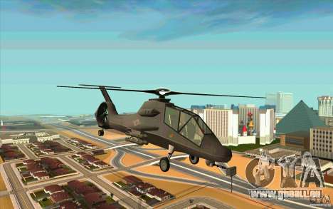 Sikorsky RAH-66 Comanche default grey für GTA San Andreas