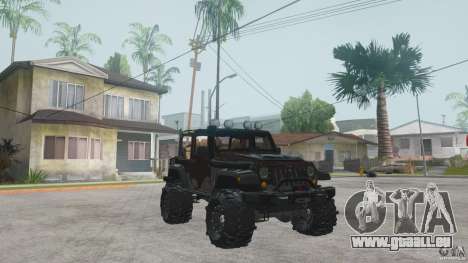Jeep Wrangler Off road v2 pour GTA San Andreas