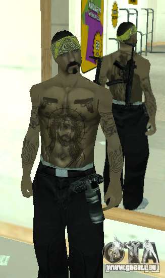 Vagos Gang Skins pour GTA San Andreas