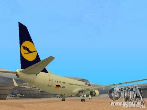Boeing 737-800 Lufthansa pour GTA San Andreas