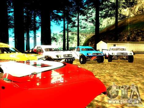 Toyota Tundra Rally für GTA San Andreas