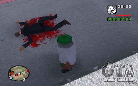 Echtes Blut für GTA San Andreas