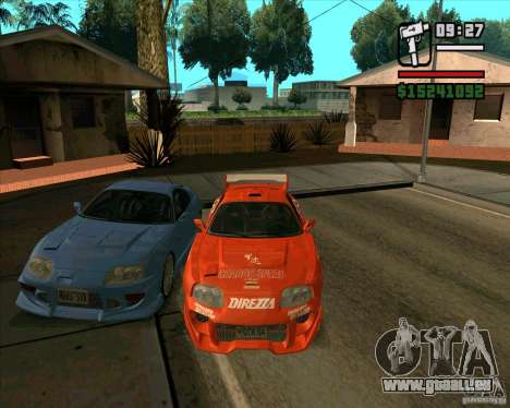 Toyota Supra MK4 tunable pour GTA San Andreas