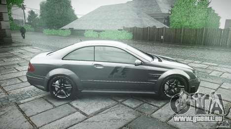 Mercedes Benz CLK63 AMG Black Series 2007 pour GTA 4