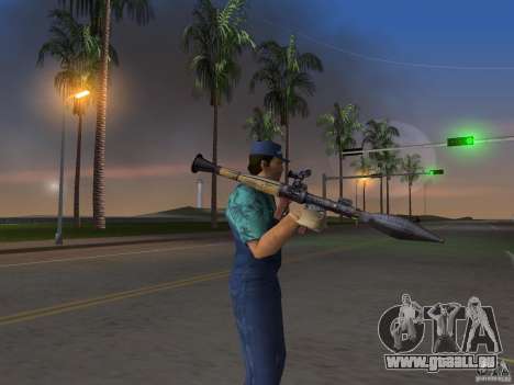 Armes de Pak intérieur pour GTA Vice City
