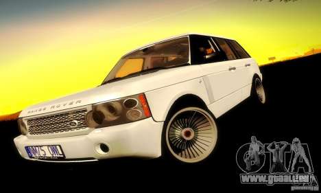 Range Rover Supercharged pour GTA San Andreas