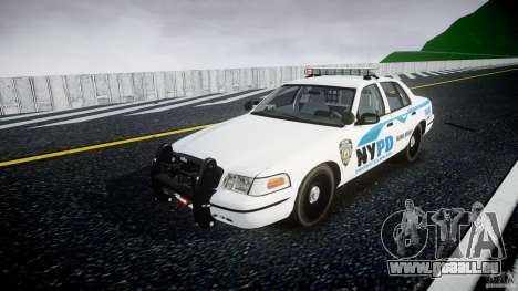 Ford Crown Victoria v2 NYPD [ELS] pour GTA 4