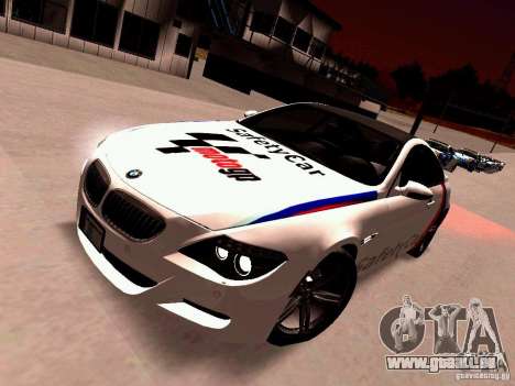 BMW M6 MotoGP SafetyCar pour GTA San Andreas