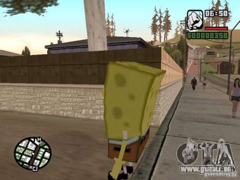 Sponge Bob pour GTA San Andreas