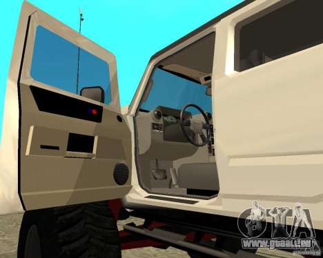 Hummer H2 MONSTER pour GTA San Andreas