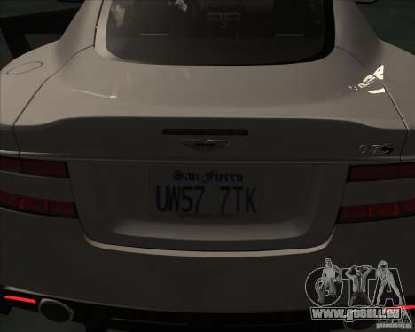 Aston Martin DBS 2009 pour GTA San Andreas