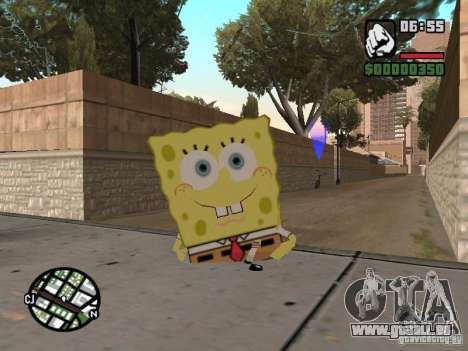 Sponge Bob pour GTA San Andreas