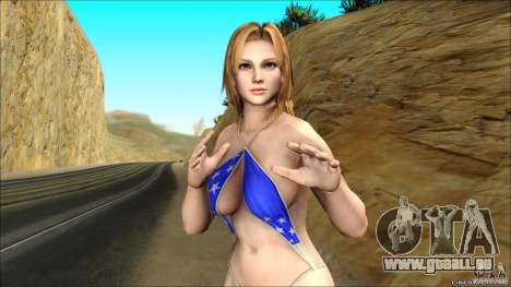 Tina Bathsuit Dead Or Alive 5 pour GTA San Andreas