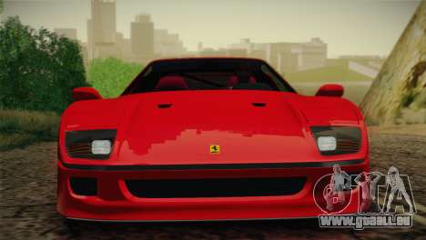 Ferrari F40 1987 pour GTA San Andreas