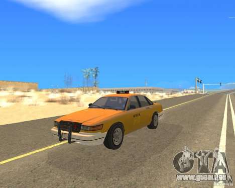 Taxi from GTAIV pour GTA San Andreas