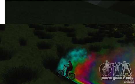 Bike Smoke für GTA San Andreas