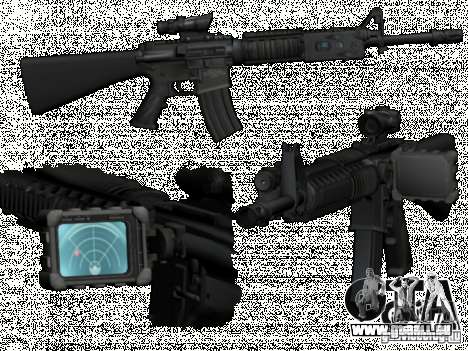 M16A4 pour GTA San Andreas