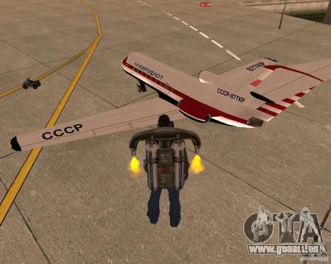 L'avion Yak-40 pour GTA San Andreas