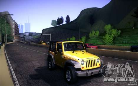Jeep Wrangler Rubicon 2012 pour GTA San Andreas