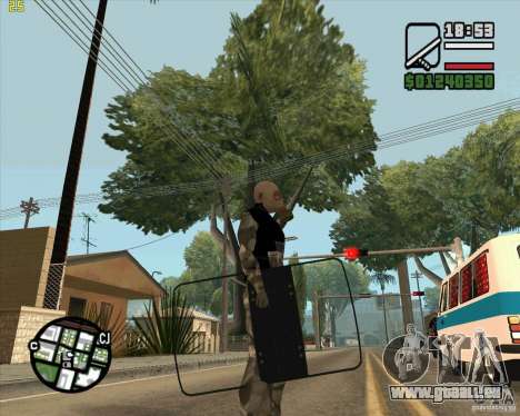 Bouclier armure de Call of Duty Modern Warfare 2 pour GTA San Andreas