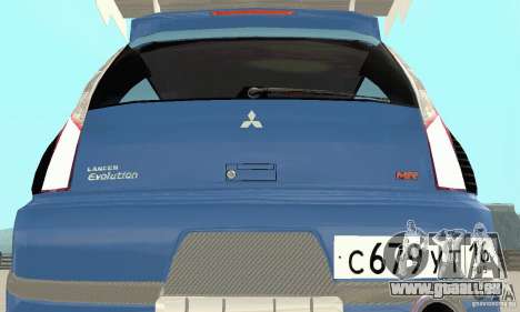 Mitsubishi Lancer Evolution IX Wagon MR Drift pour GTA San Andreas