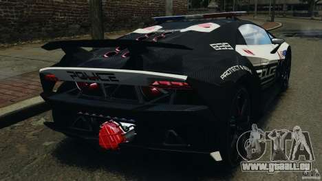 Lamborghini Sesto Elemento 2011 Police v1.0 RIV pour GTA 4