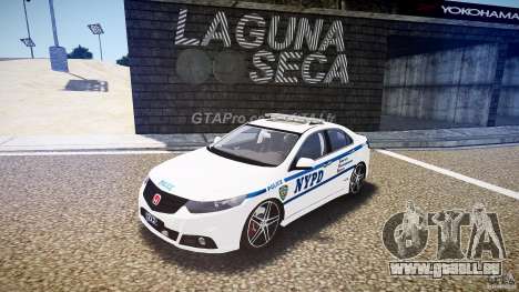 Honda Accord Type R NYPD (City Patrol 7605) ELS für GTA 4