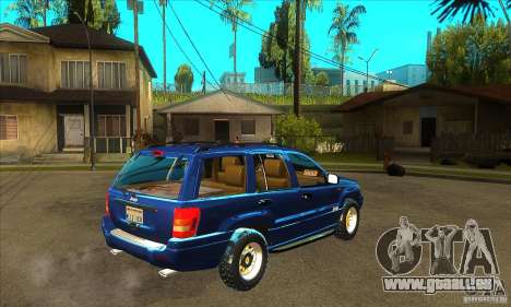 Jeep Grand Cherokee 2005 pour GTA San Andreas