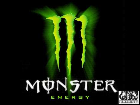 Boot-Screen Monster Energy für GTA San Andreas
