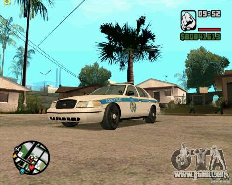 Ford Crown Victoria Baltmore County Police für GTA San Andreas