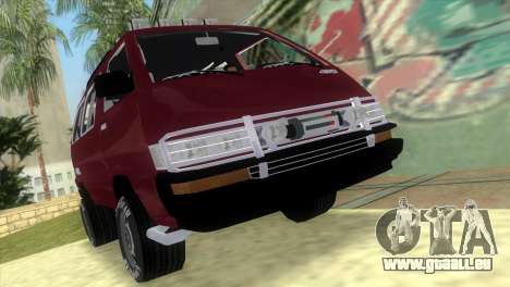 Toyota Town Ace-Tuning pour GTA Vice City