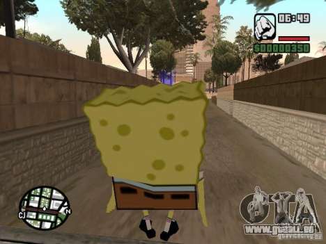 Sponge Bob pour GTA San Andreas