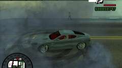 Fumée apparaissent sous les roues, comme dans NFS ProStreet pour GTA San Andreas