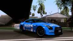 Nissan GTR 2010 Spec-V für GTA San Andreas