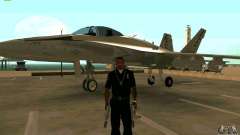 F-18 Super Hornet für GTA San Andreas