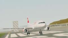 Airbus A319-112 Swiss International Air Lines pour GTA San Andreas