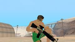 Gold weapons pack für GTA San Andreas