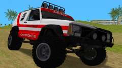 Jeep Cherokee 1984 Sandking pour GTA Vice City