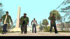 Family Skins Pack pour GTA San Andreas