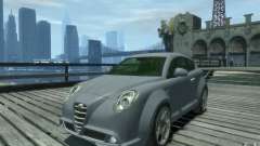 Alfa Romeo Mito d'argent pour GTA 4