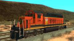Locomotive SD 40 Union Pacifique BNSF pour GTA San Andreas