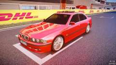 BMW 530I E39 stock chrome wheels für GTA 4