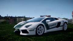 Lamborghini Aventador LP700-4 Dubai Police v1.0 pour GTA 4