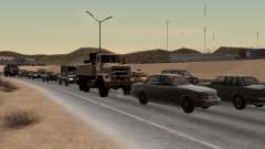 Realistic traffic stream für GTA San Andreas