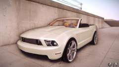 Ford Mustang 2011 Convertible für GTA San Andreas