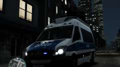 Mercedes Sprinter German Police pour GTA 4