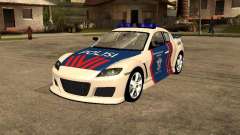 Mazda RX-8 Police pour GTA San Andreas