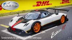 Pagani Zonda R 2009 Italian Stripes für GTA 4