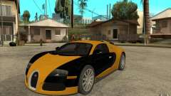 Bugatti Veyron v1.0 für GTA San Andreas