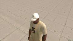 Umbro Cap white pour GTA San Andreas